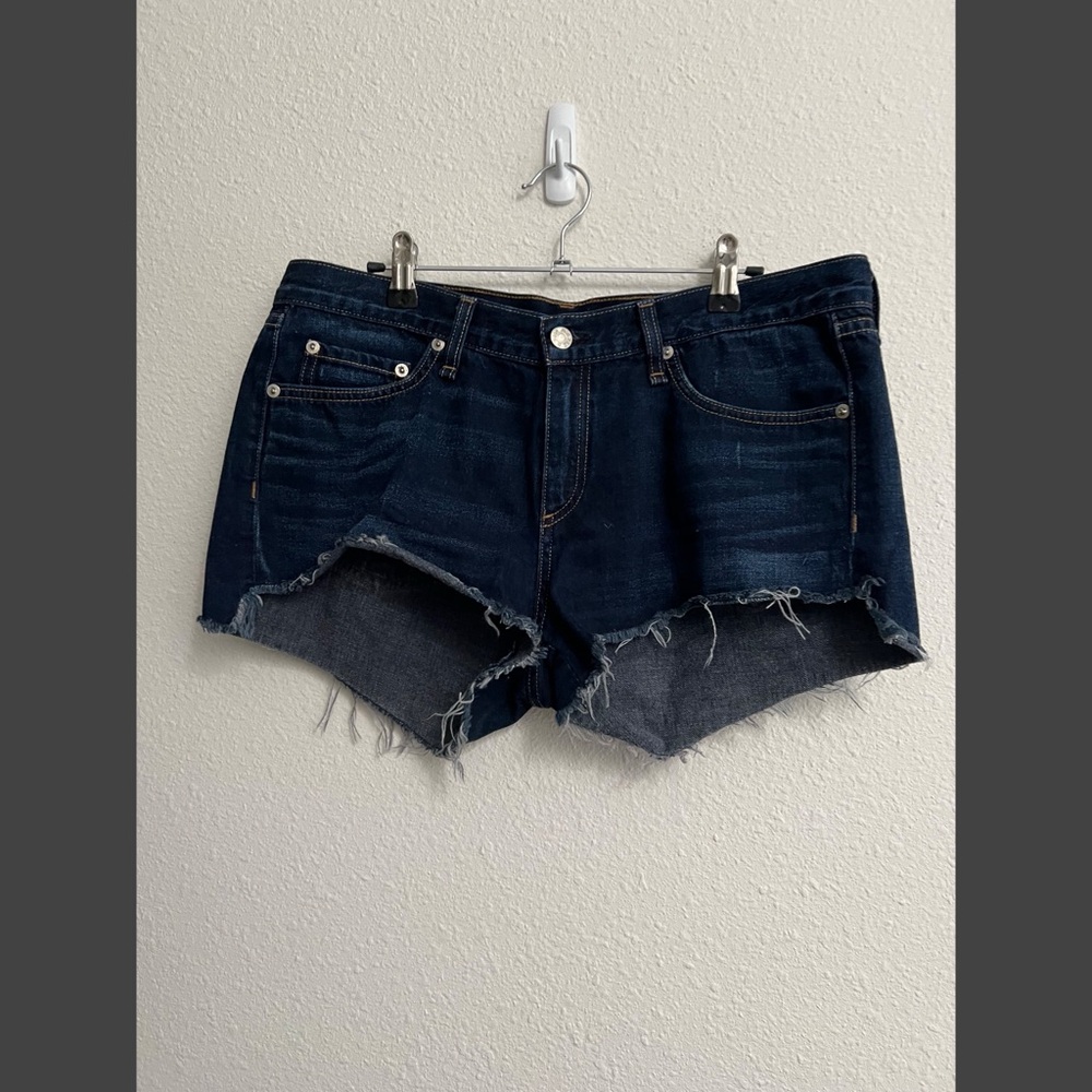 #1636 Rag & Bone Cat Skills Cutoff Denim Jean Shorts size 29